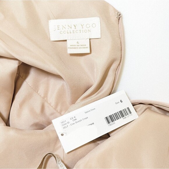 NWT Jenny Yoo Sabine Bridesmaid Dress in Chai - Picture 12 of 13